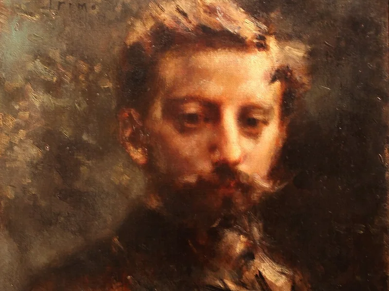 1852-Luigi Conconi - Ritratto di Primo Levi (1880) - Galleria d'Arte Moderna di Milano